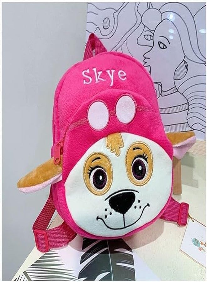 Black Hill Kids Preschool Bag for Boys and Girls, Cute Soft Plush school Animal Cartoon Mini Backpack Little kids bags for 2-5 years Baby/Boys/Girls Nursery, Preschool,Picnic (Skye) - Image 4